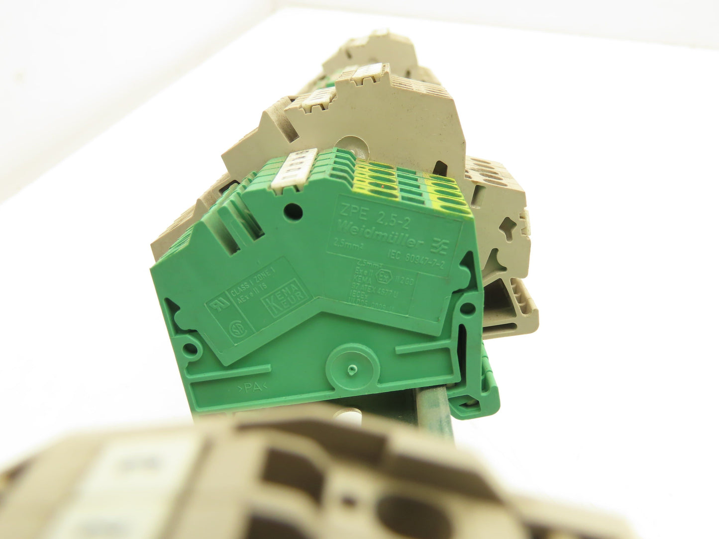 Weidmuller Terminal Block DIN Rail Mostly 4-pin Lot of 90+