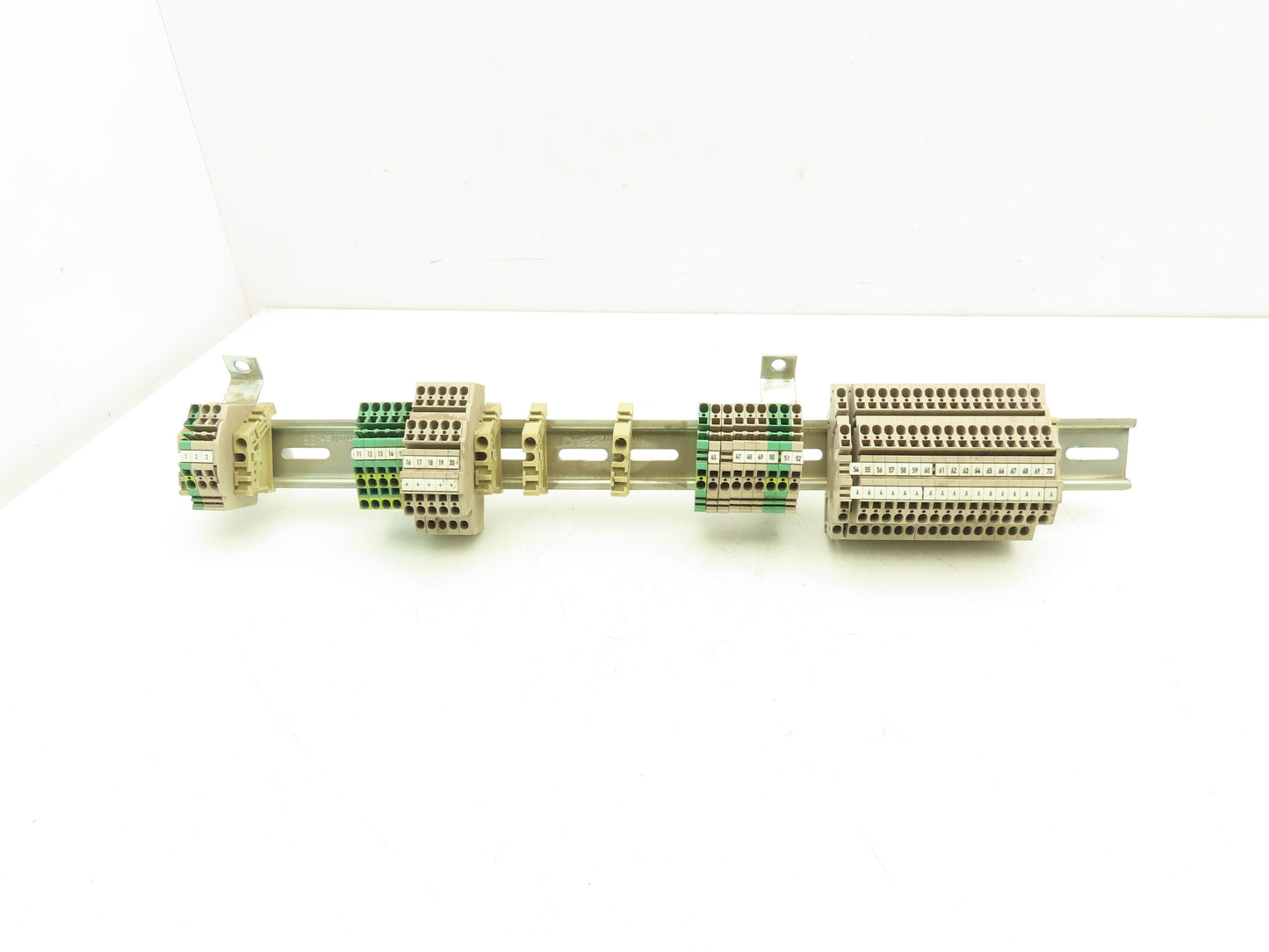 Weidmuller Terminal Block DIN Rail Mostly 4-pin Lot of 90+