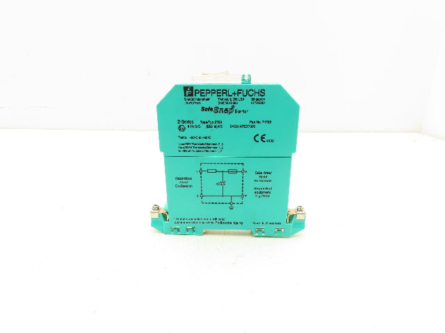 Pepperl+Fuchs Z728 Safe Snap Zener Barrier 28VDC 93mA 1 Channel Lot Of 5