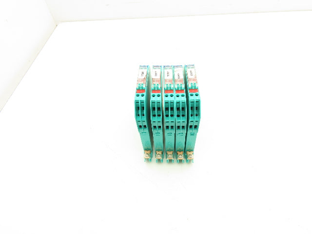 Pepperl+Fuchs Z728 Safe Snap Zener Barrier 28VDC 93mA 1 Channel Lot Of 5