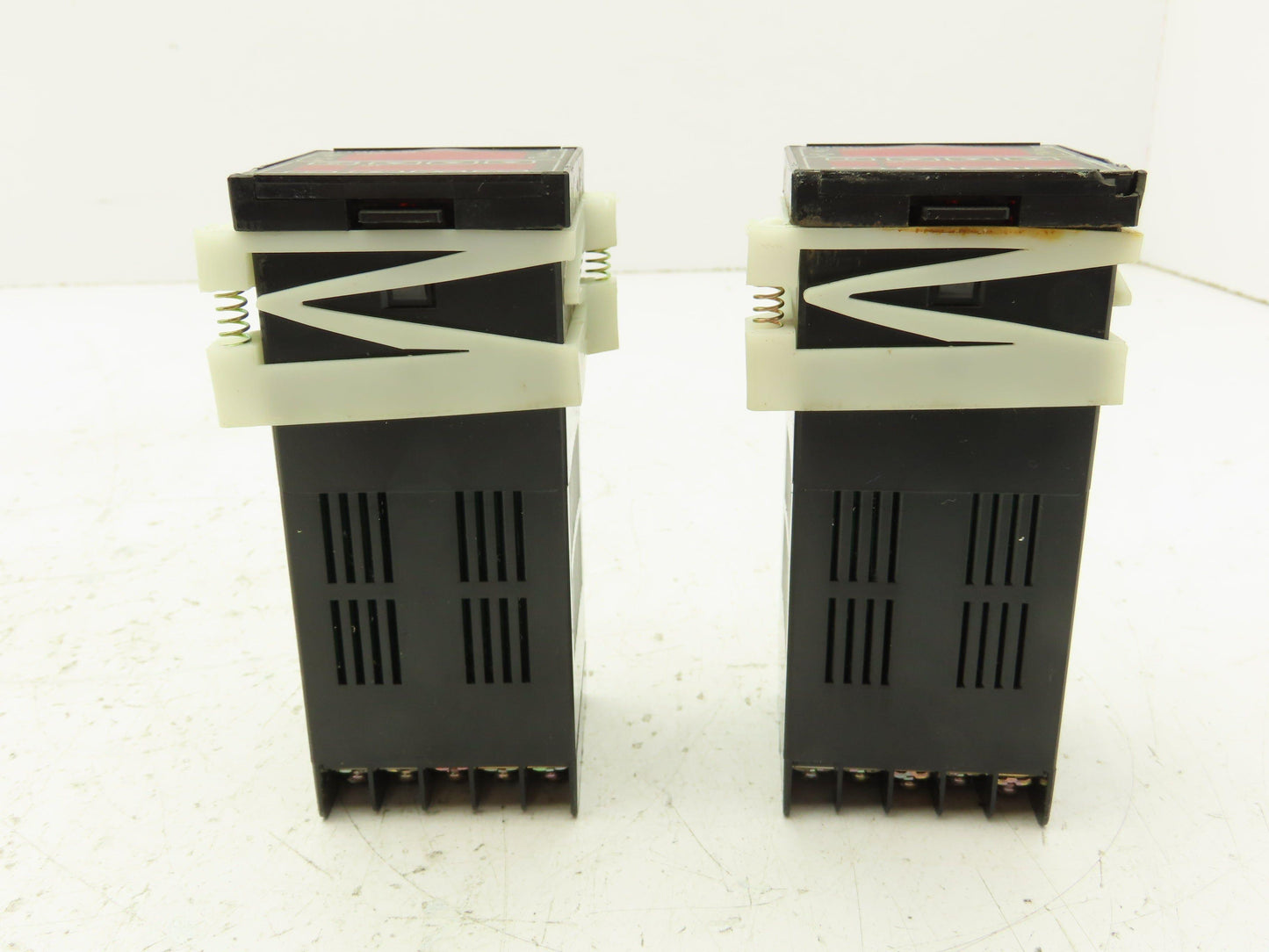 S and B Controls 2050-X Digital Temperature Meter Panel Lot of 2