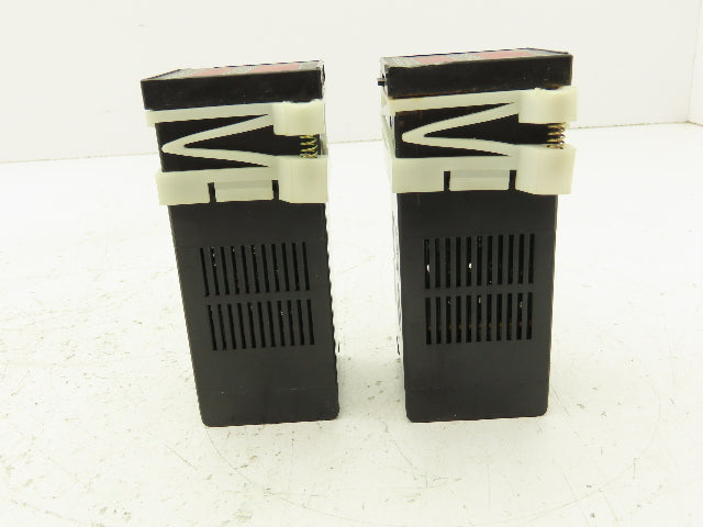 S and B Controls 2050-X Digital Temperature Meter Panel Lot of 2