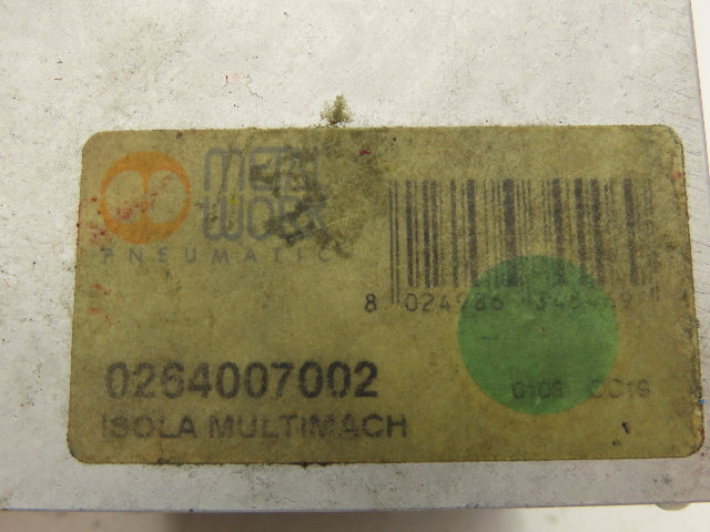 Metal Work Pneumatic NSV F8 G8 H8 SES NC Solenoid Valve Island Multimach