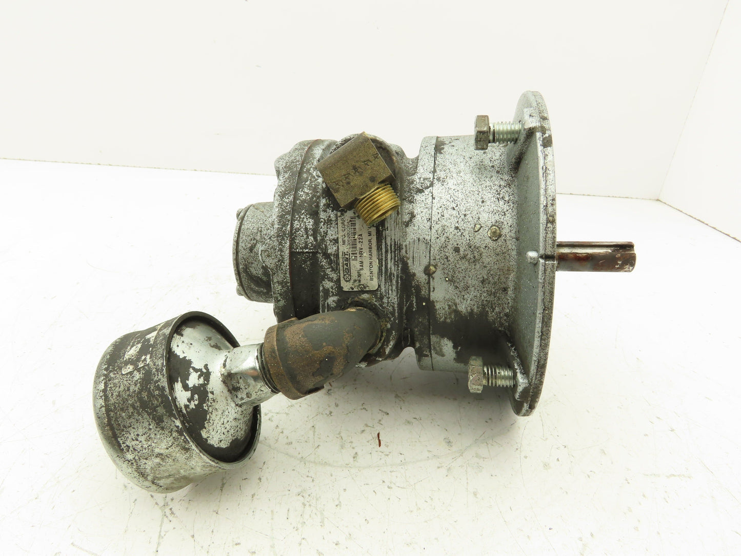 Gast 6AM-NRV-22A Pneumatic Air Motor 4Hp 3000 RPM 100 PSI 8-Vane 56C