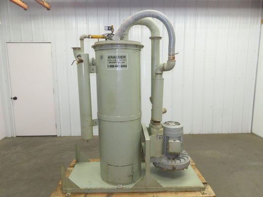Kraemer KTM HV-300 Dust Collector High Vacuum 10Hp 230/460V 100" Vacuum