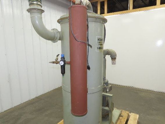 Kraemer KTM HV-300 Dust Collector High Vacuum 10Hp 230/460V 100" Vacuum