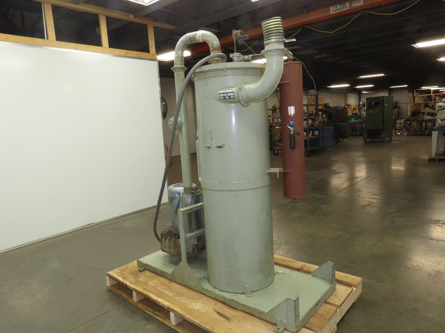 Kraemer KTM HV-300 Dust Collector High Vacuum 10Hp 230/460V 100" Vacuum