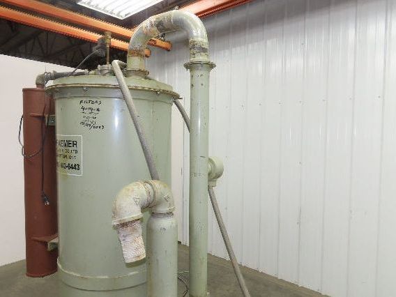 Kraemer KTM HV-300 Dust Collector High Vacuum 10Hp 230/460V 100" Vacuum