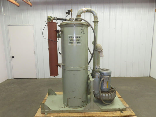 Kraemer KTM HV-300 Dust Collector High Vacuum 10Hp 230/460V 100" Vacuum