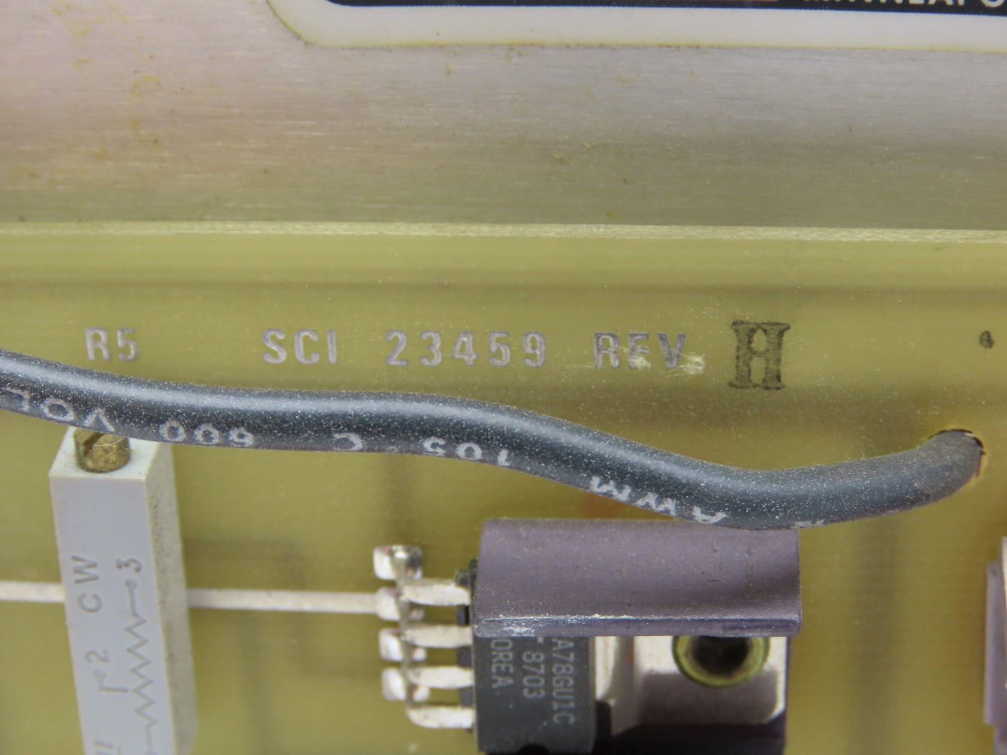 Van Dorn 63813 63812 PLC Chassis Backplane Motherboard Power Supply