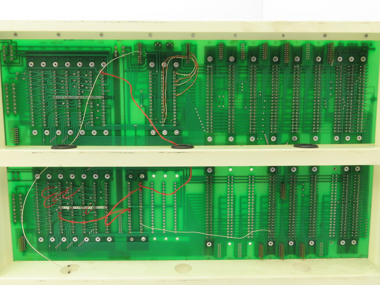 Van Dorn 63813 63812 PLC Chassis Backplane Motherboard Power Supply