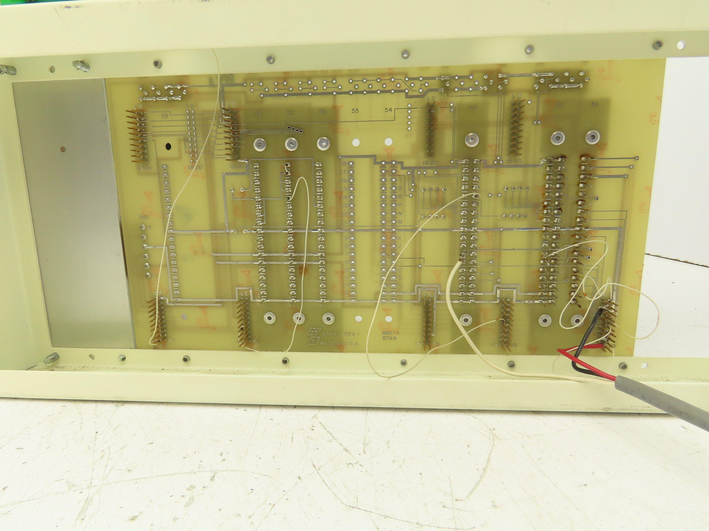 Van Dorn 63813 63812 PLC Chassis Backplane Motherboard Power Supply