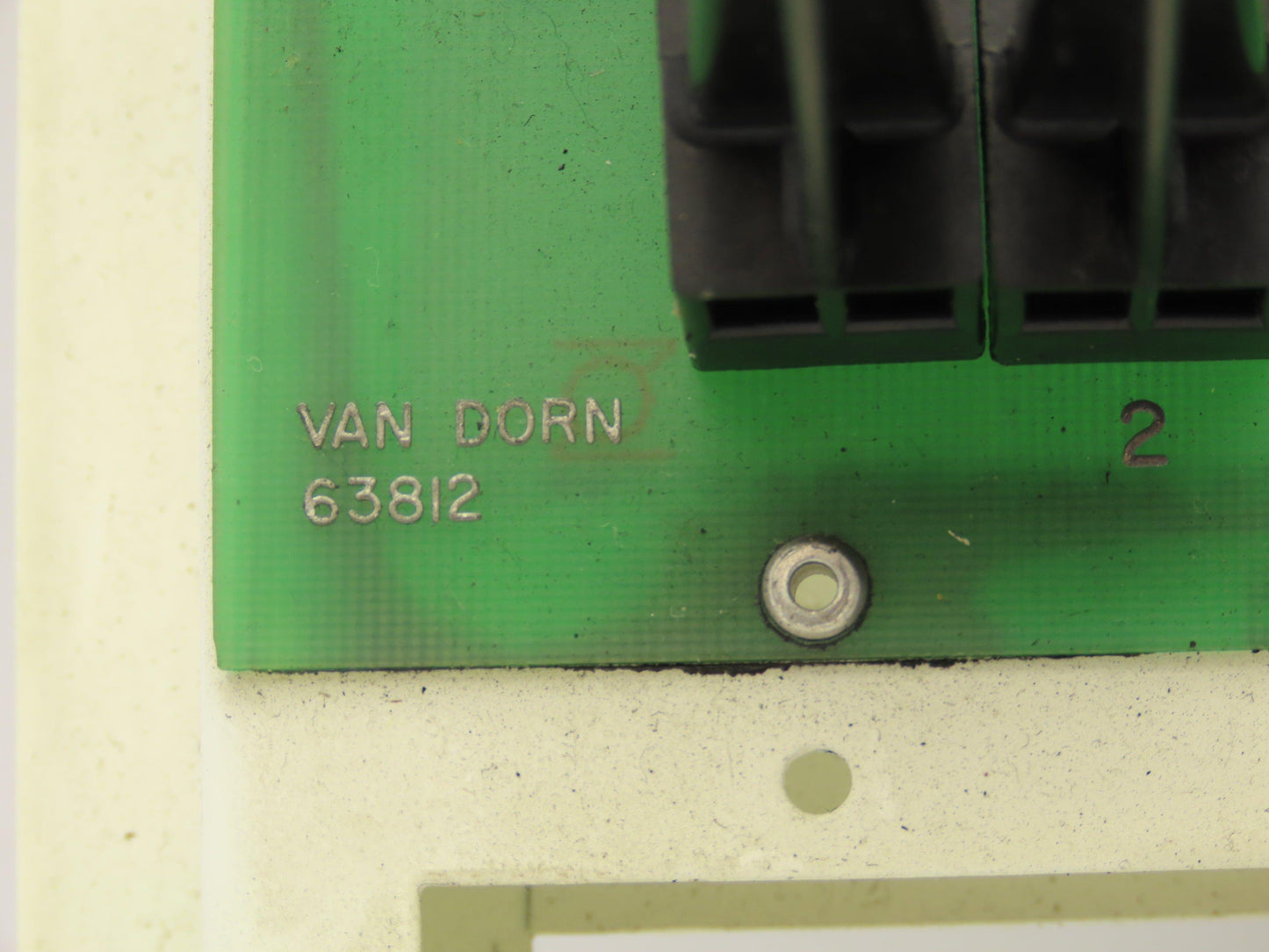 Van Dorn 63813 63812 PLC Chassis Backplane Motherboard Power Supply