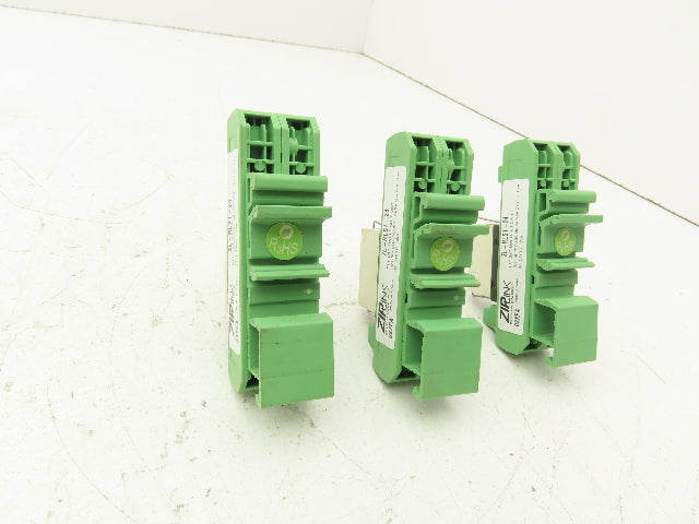 Automation Direct ZL-RLS1-24 Single Channel 24VDC Relay Lot of 3