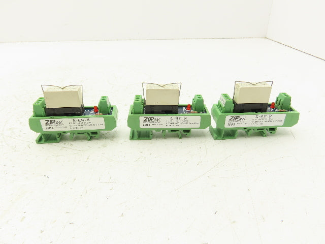 Automation Direct ZL-RLS1-24 Single Channel 24VDC Relay Lot of 3