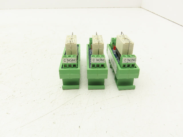 Automation Direct ZL-RLS1-24 Single Channel 24VDC Relay Lot of 3