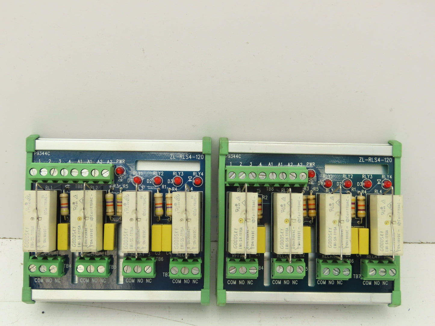 Automation Direct ZL-RLS4-120 Quad Channel 24VDC Relay Lot of 2