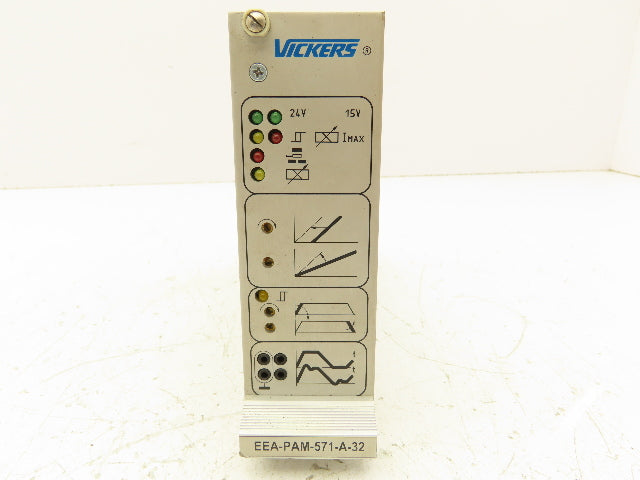 Vickers EEA-PAM-571-A-32 Power Amplifier 24VDC 50W