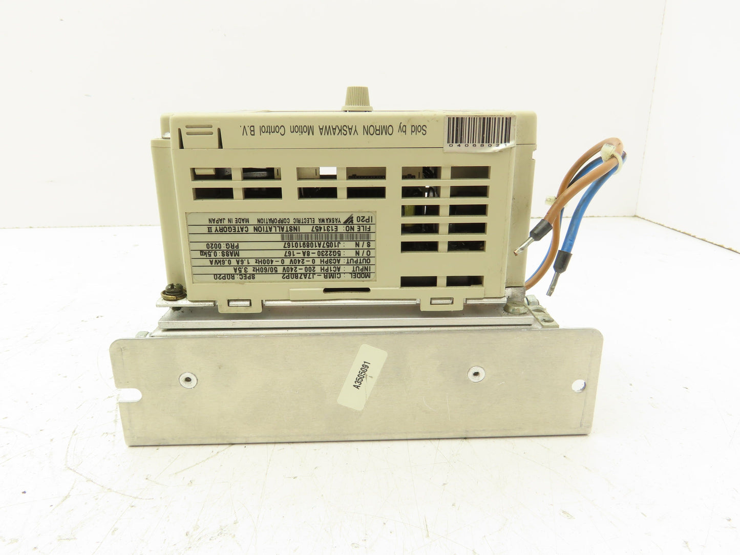 Omron VS Mini J7 Variable Frequency Drive 1PH Input 3PH 0-240V 0-400Hz 1.6A Out
