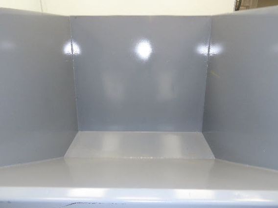 Wright 3 YD Self Dumping Hopper Bump Dump 4000lbs Trash Recycling 10 Gauge Bin