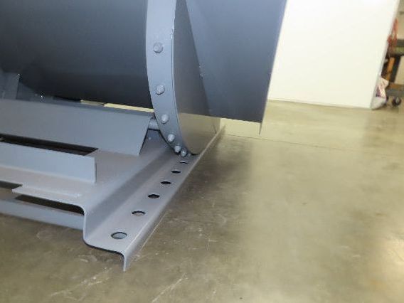 Wright 20055-GRY 2 YD Self Dumping Hopper 4000lbs Trash Recycling 10 Gauge Bin