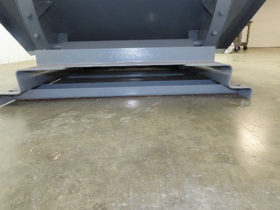 Wright 20055-GRY 2 YD Self Dumping Hopper 4000lbs Trash Recycling 10 Gauge Bin