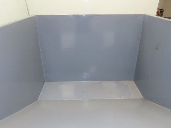 Wright 20055-GRY 2 YD Self Dumping Hopper 4000lbs Trash Recycling 10 Gauge Bin