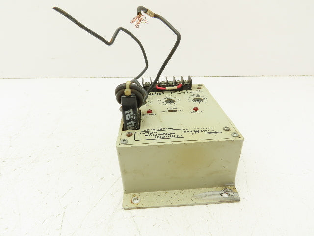 TimeMark 2734 Current Sensitive Relay See Pictures 2-20A 0.2-2.5 Sec Trip Delay