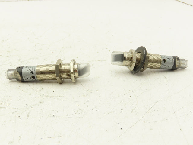 Balluff BOS 18MR-PA-LR10-S4 Photoelectric Sensor Switch Lot of 2