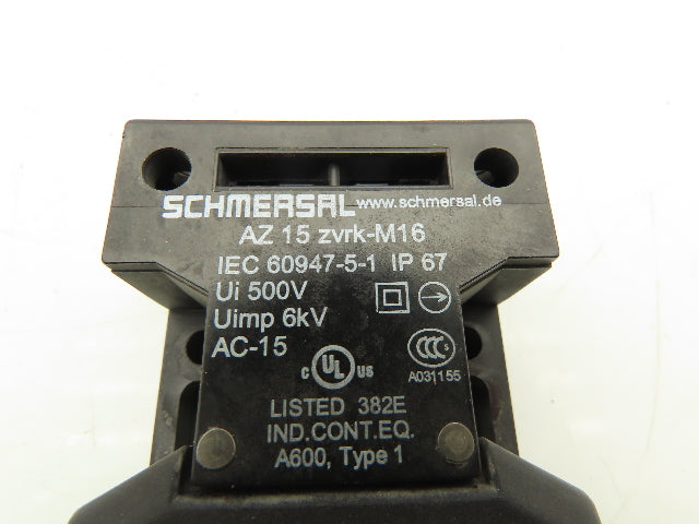Schmersal AZ 15 zvrk-M16 Safety Interlock Switch Lot of 9