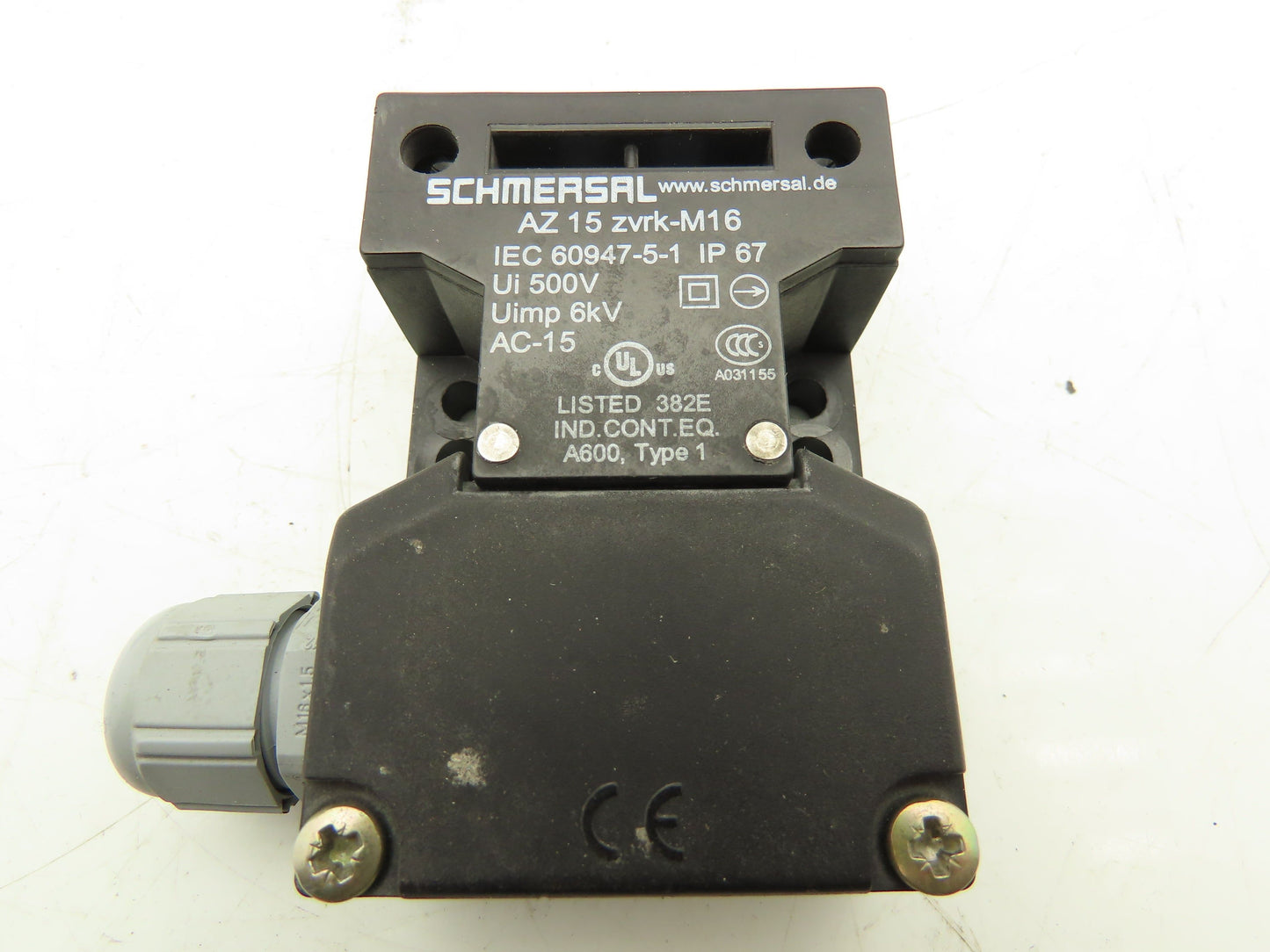 Schmersal AZ 15 zvrk-M16 Safety Interlock Switch Lot of 9