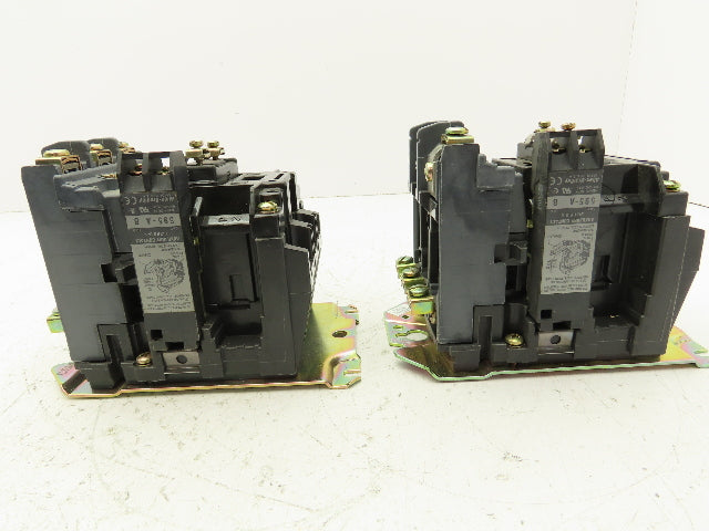 Allen-Bradley 500-AOD930 Motor Starter Contactor 120V Coil 600VAC 18A Lot Of 2