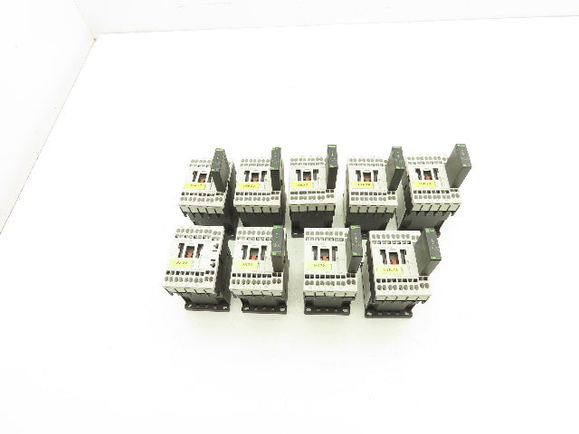 Siemens 3RH1122-2BB40 Auxiliary Contactor 600VAC 10A Lot Of 9
