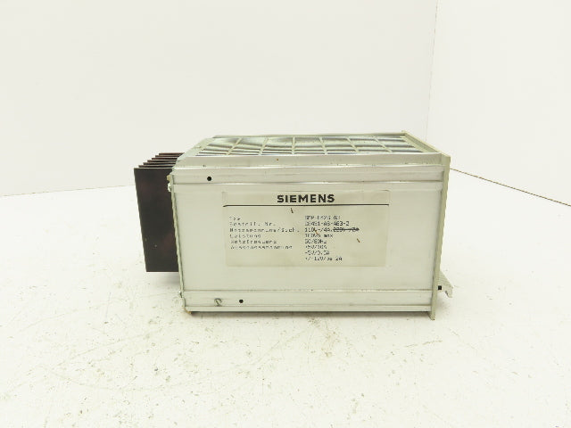 Siemens SMP-E426-A3 12V Power Supply Module 160VA 110V Input