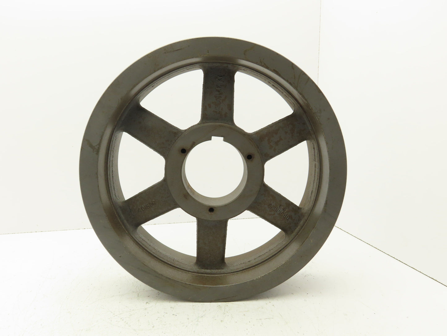 Browning 4C150R 4-Groove C V-Belt Pulley Sheave R1 Taper Bushed 15.4" OD