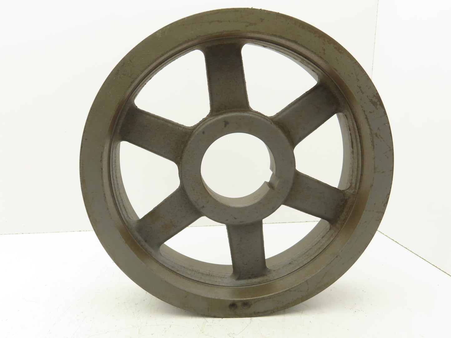 Browning 4C150R 4-Groove C V-Belt Pulley Sheave R1 Taper Bushed 15.4" OD