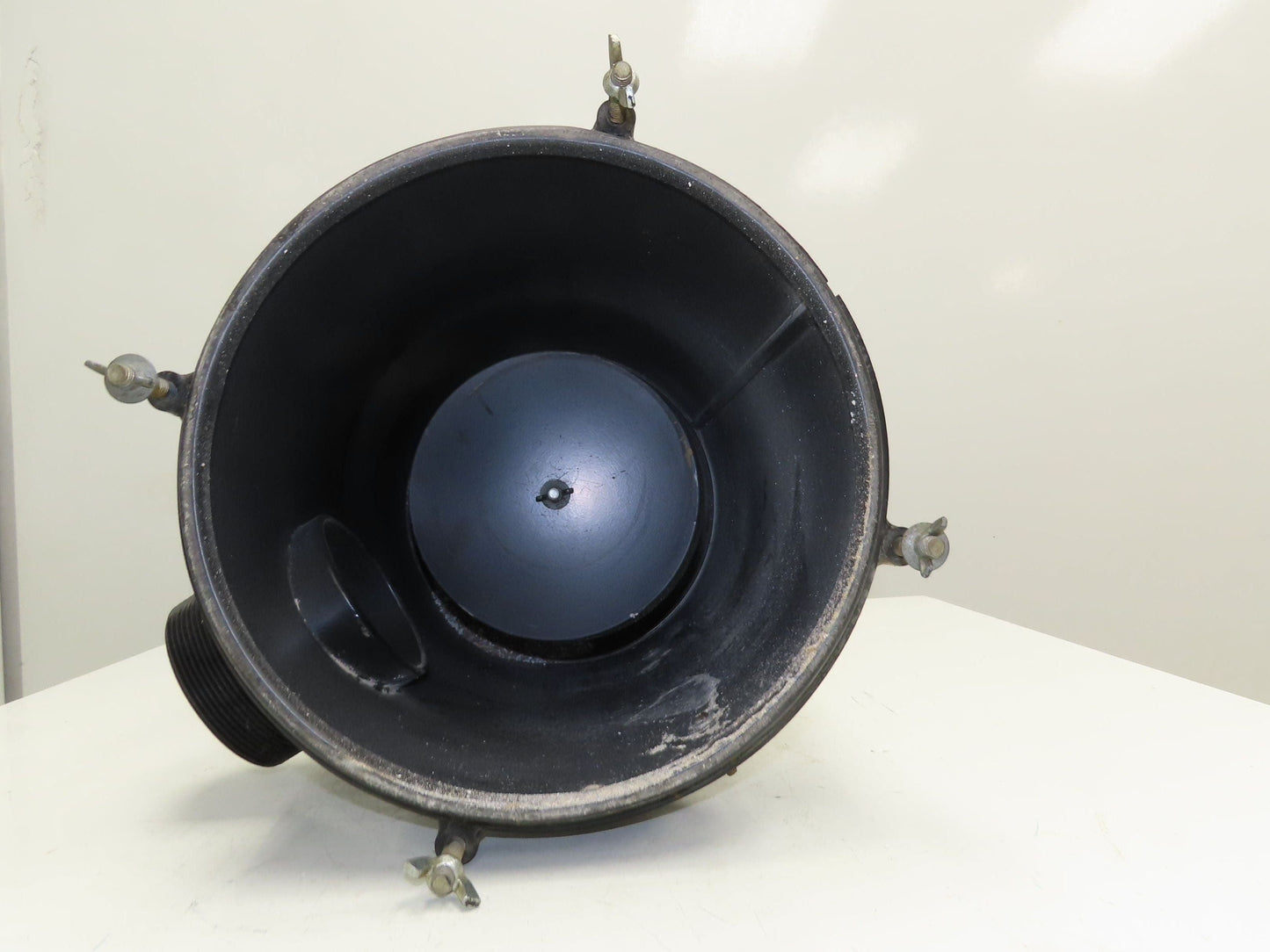 4" Intake Air Filter Vacuum Pump Blower Steel Housing