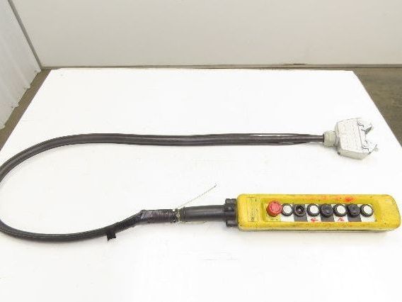 Schneider XAC-A08 Crane Hoist 8-Station Pushbutton Control Pendant 2-Speed