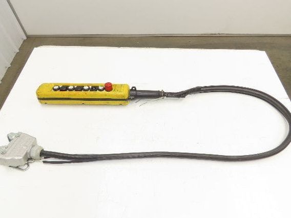 Schneider XAC-A08 Crane Hoist 8-Station Pushbutton Control Pendant 2-Speed