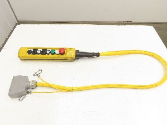 Schneider XAC-A08 Crane Hoist 8-Station Pushbutton Control Pendant 2-Speed