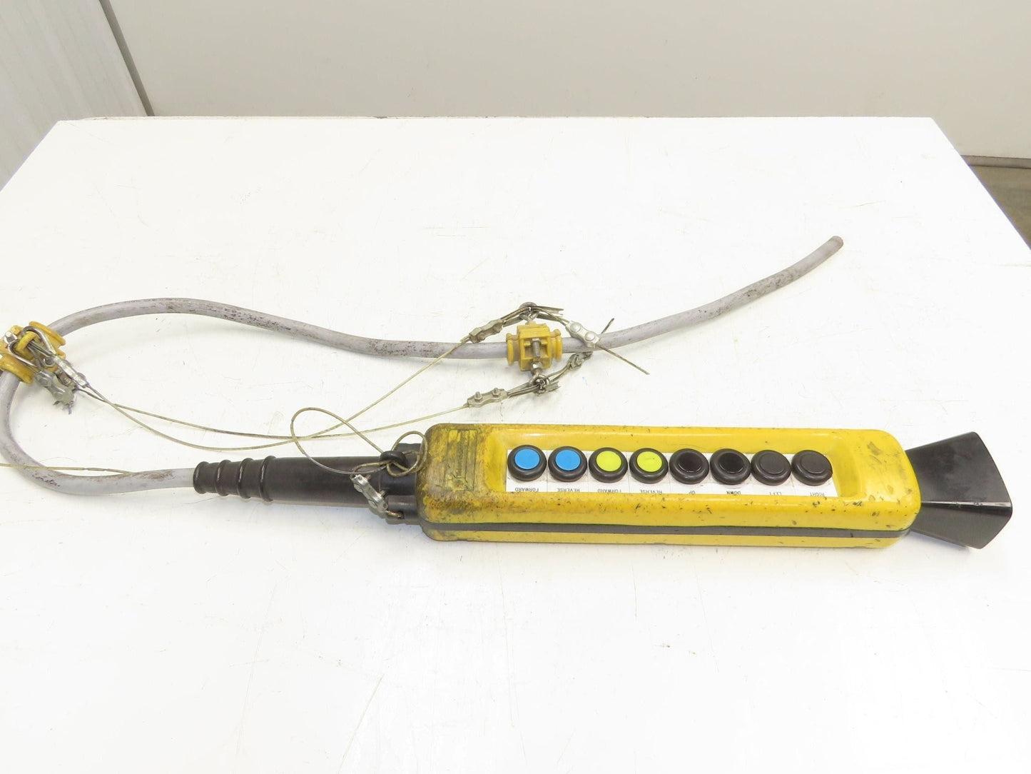 Schneider XAC-A08 Crane Hoist 8-Station Pushbutton Control Pendant Single-Speed