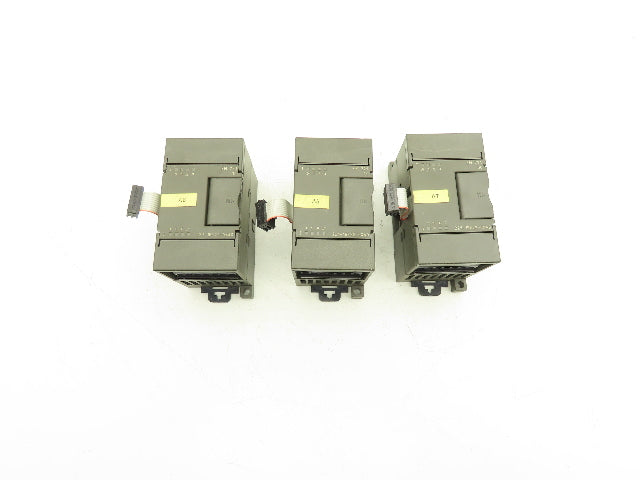 Siemens 6ES7 221-1BF22-0XA0 EM 221 DC Input Module Lot of 3