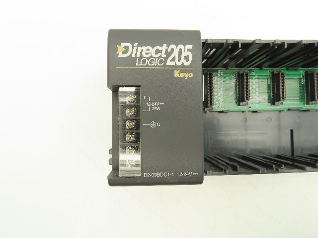 Automation Direct D2-09BDC1-1 Direct Logic 205 I/O Base 9-Slot Rack 12/24VDC