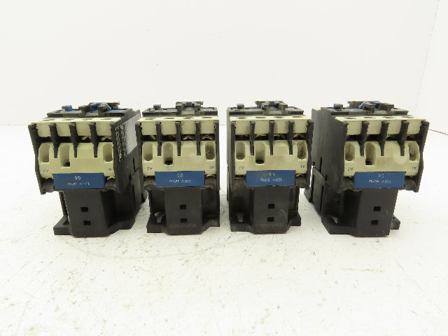Telemecanique LC1D2510 Contactor 120V Coil 600V 40A15Hp 3 Ph Lot Of 4