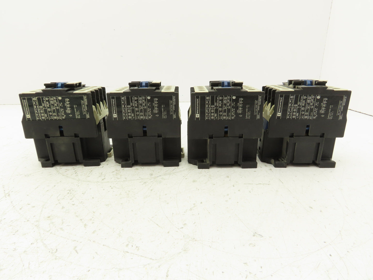 Telemecanique LC1D2510 Contactor 120V Coil 600V 40A15Hp 3 Ph Lot Of 4
