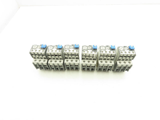 ABB TA25DU Overload Relay 0.16-0.25A 600VAC 3Pole Lot of 6