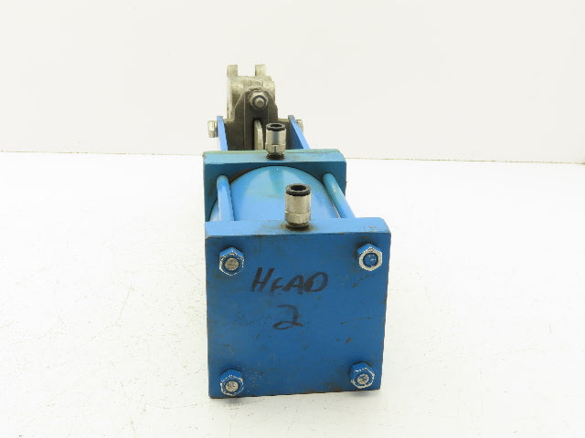 Bi-Torq 30-203636M03DAC 3" Knife Gate Valve Pneumatic Actuated 4-Bolt Stainless