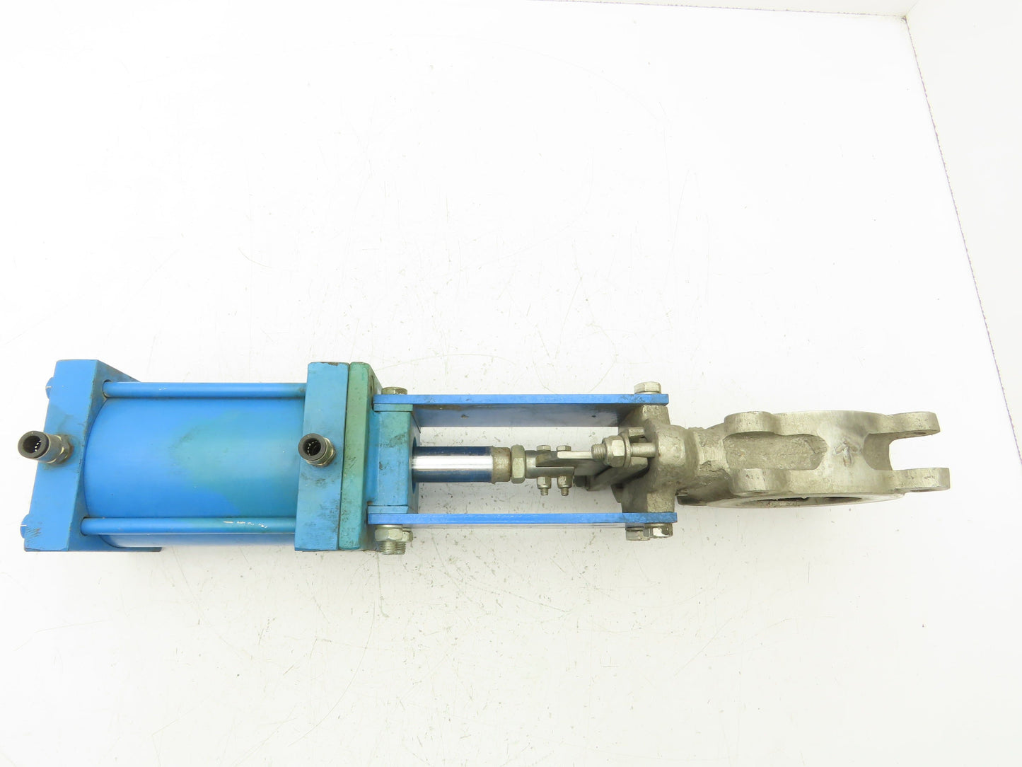 Bi-Torq 30-203636M03DAC 3" Knife Gate Valve Pneumatic Actuated 4-Bolt Stainless