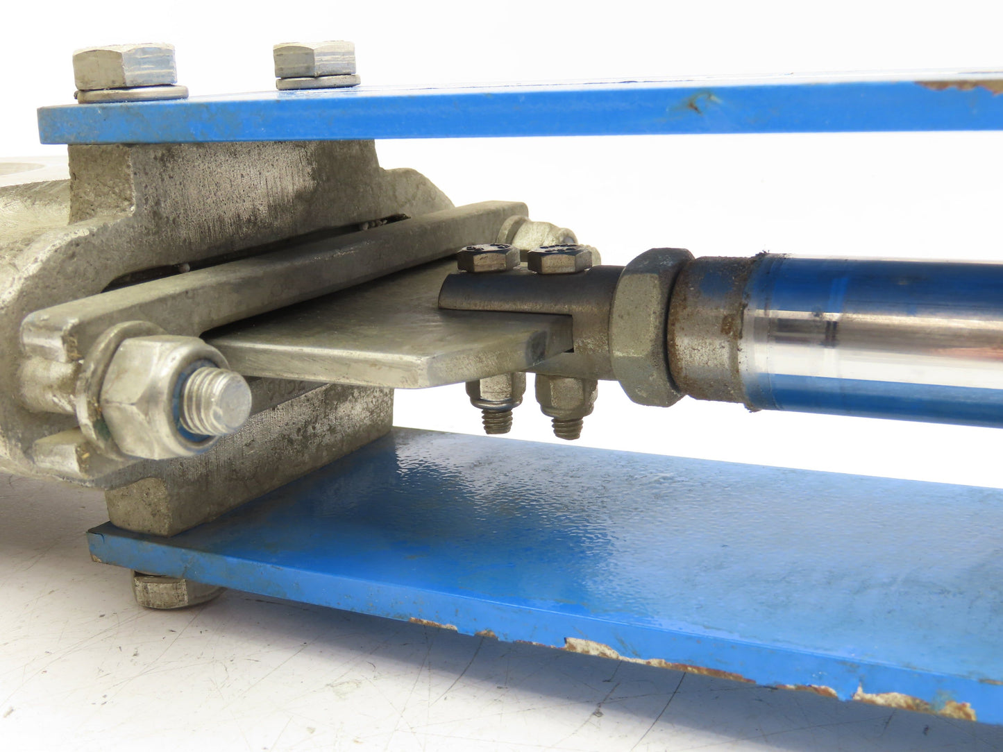 Bi-Torq 30-203636M03DAC 3" Knife Gate Valve Pneumatic Actuated 4-Bolt Stainless