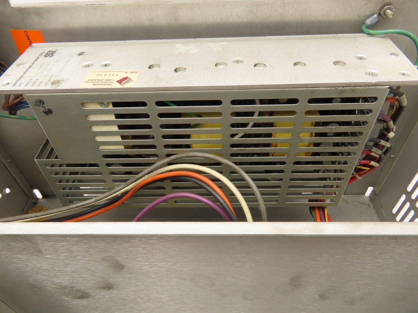 Cincinnati Milacron Chassis Case PSU Backplane 10-slot